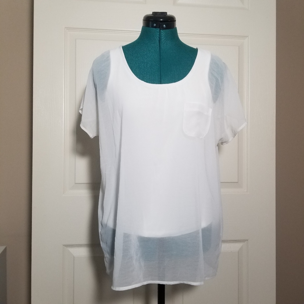 DH double layer blouse